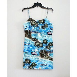NANILOA by Lamco Hawaiian Sundress Size XL Made In  Hawaii Beach
